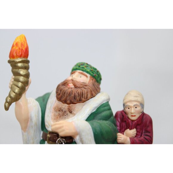 Dept 56 Dickens Village - Ghost of Christmas Present Visits Scrooge - Picture 4 of 4